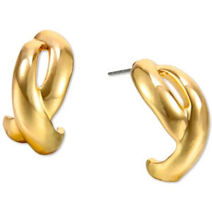 Charter Club Twist Double-Row J-Hoop Earrings, Brand New with tags⭐️